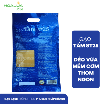 GẠO TẤM ST25 DẺO MỀM, HƯƠNG THƠM ĐẶC TRƯNG (Túi 3Kg)